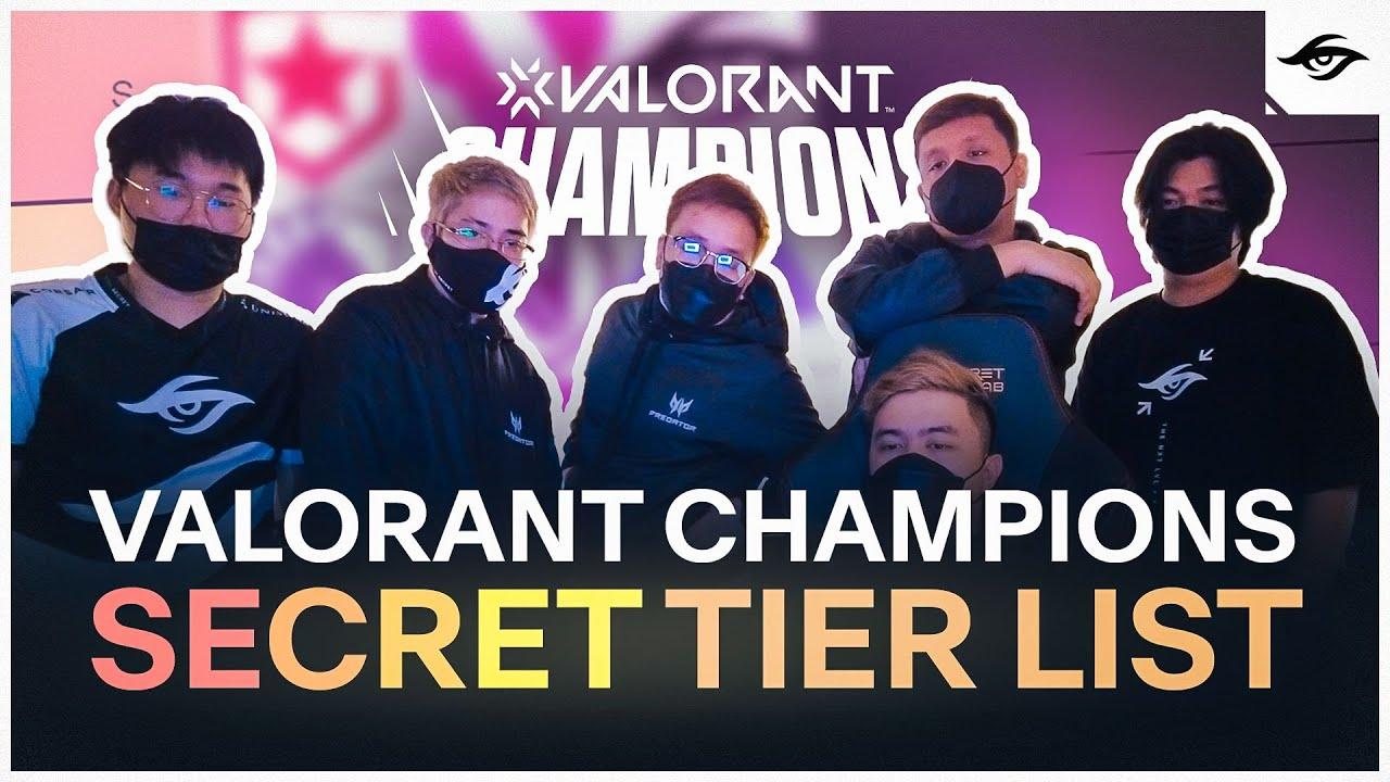 DID OUR VALORANT BOYS PREDICT THE CORRECT RESULTS? | Valorant Champions 2021 Tier List thumbnail