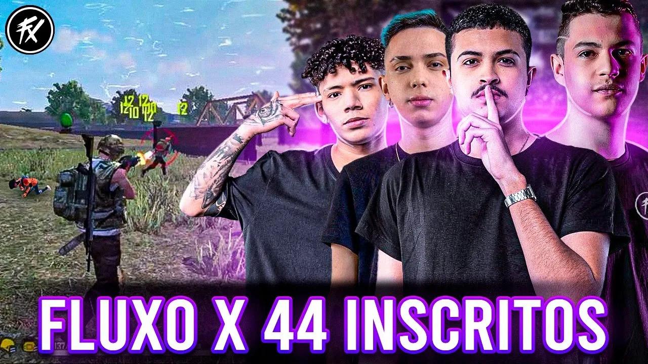 FLUXO x 44 INSCRITOS | Free Fire thumbnail