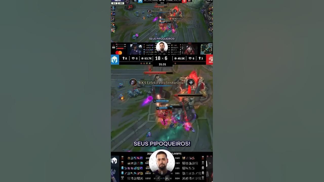esse episódio foi um pouco… intenso 👀 #leagueoflegends #cblol thumbnail