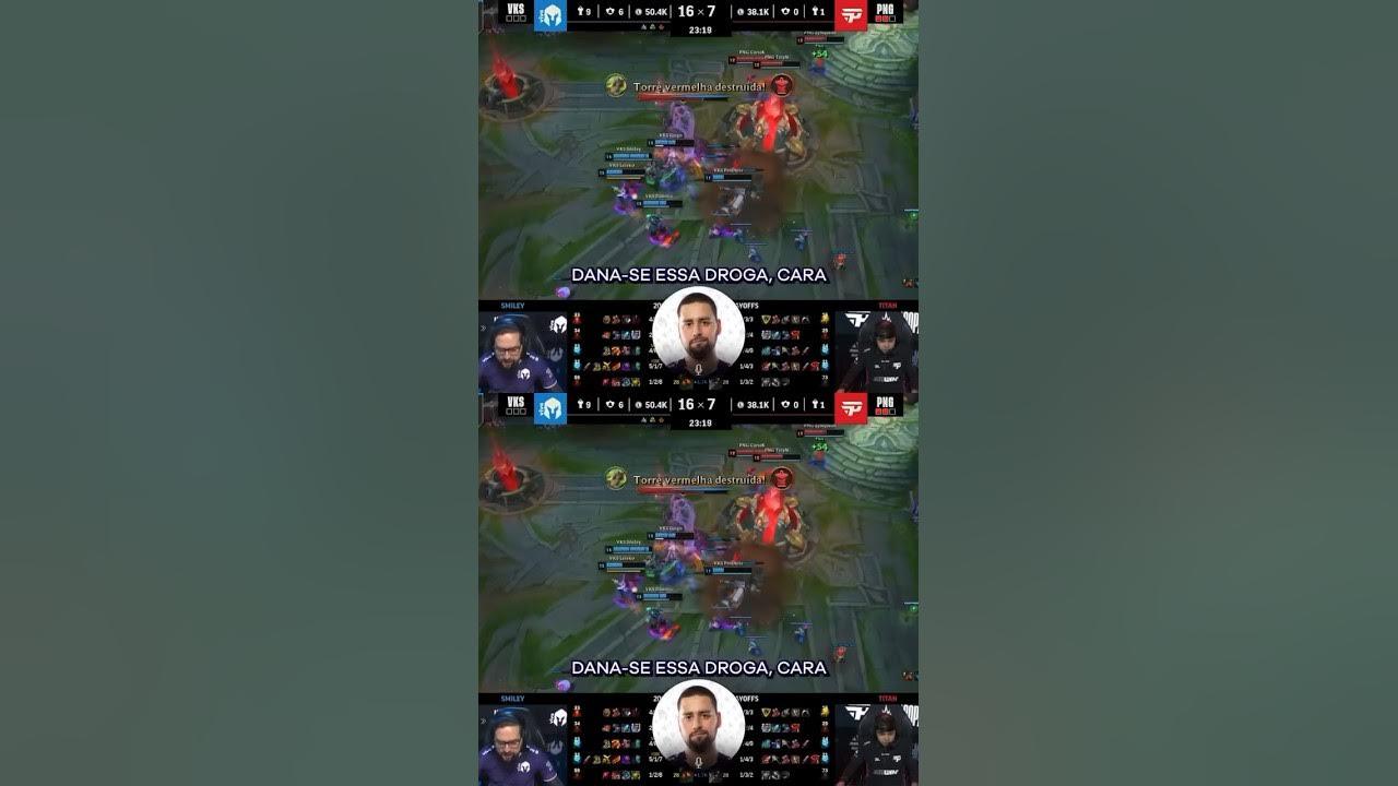 e perdemo 😞 voltaremos mais fortes 💪 #leagueoflegends #cblol #shorts thumbnail