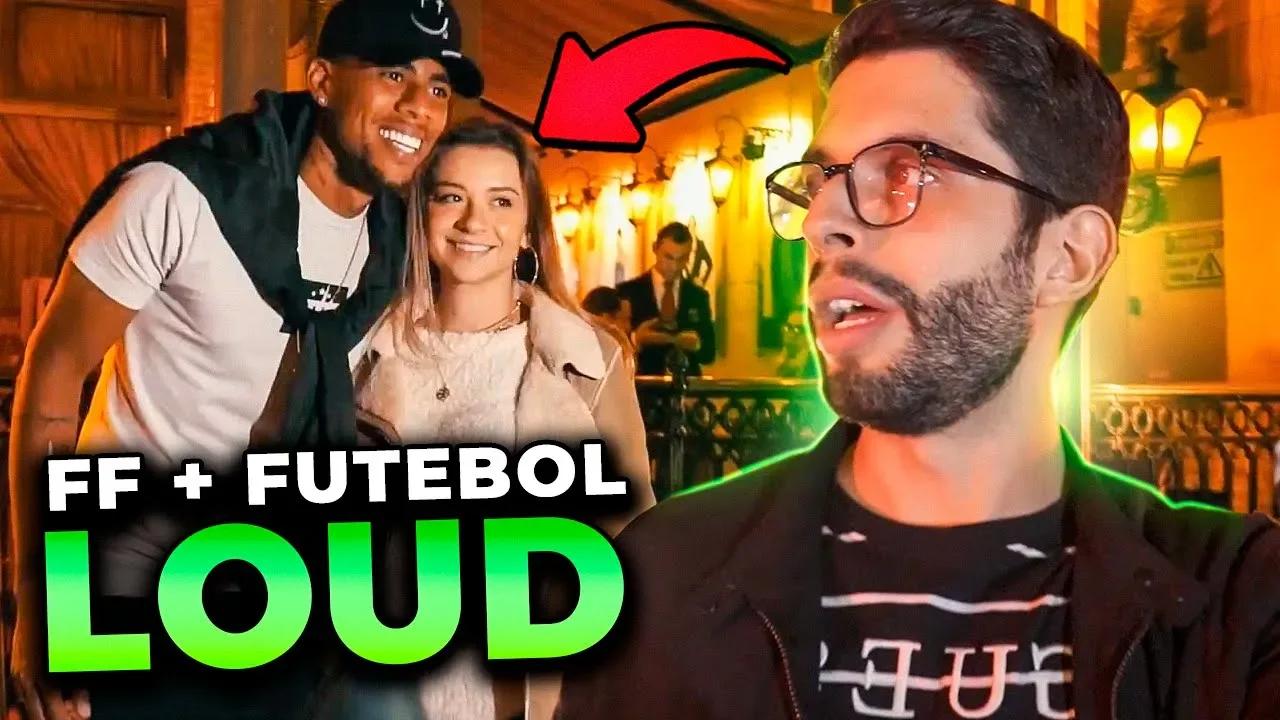 VICIOU NO FREE FIRE?! LOUD SAIU COM UM JOGADOR DE FUTEBOL FAMOSO!! thumbnail