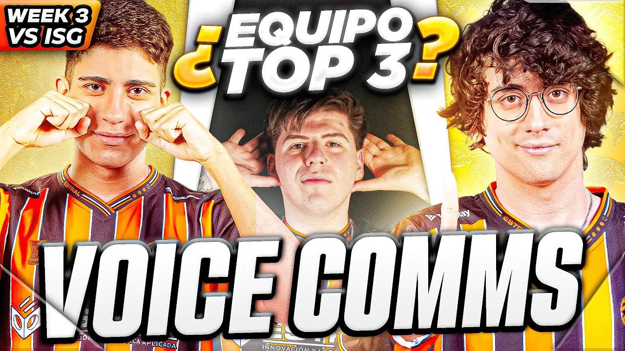 "EQUIPO TOP 3 😂 " - VOICECOMMS - ESTRAL VS ISURUS thumbnail