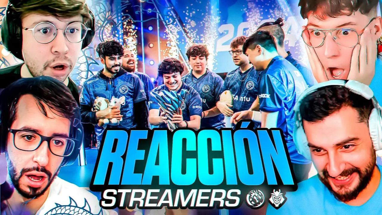 ASÍ REACCIONARON LOS STREAMERS A LEVIATÁN CAMPEÓN thumbnail