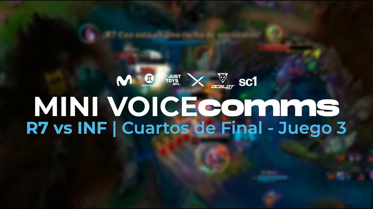 😲 ¿Xerath? 😲 | R7 vs INF | LLA Voice Comms 2023 | League of Legends thumbnail