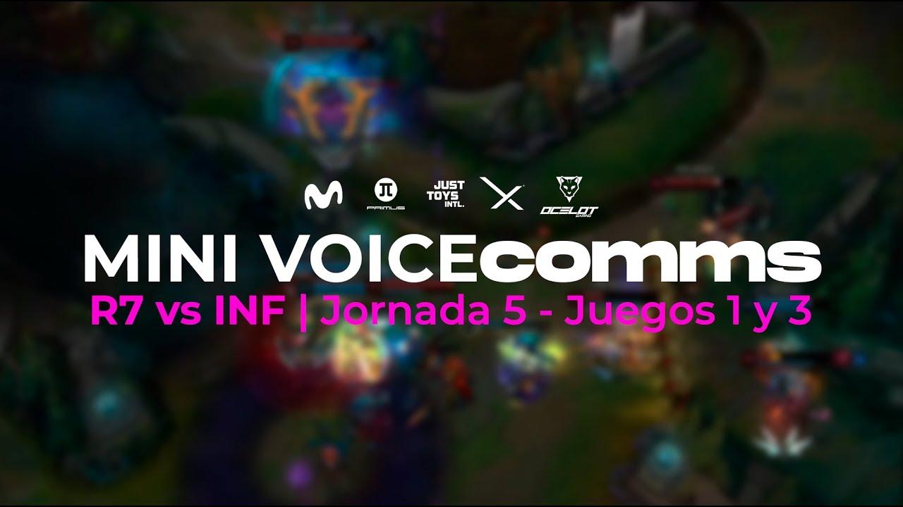 ¡PENTA, PENTA, PENTA! | R7 vs INF | LLA Mini Voice Comms 2023 | League of Legends thumbnail