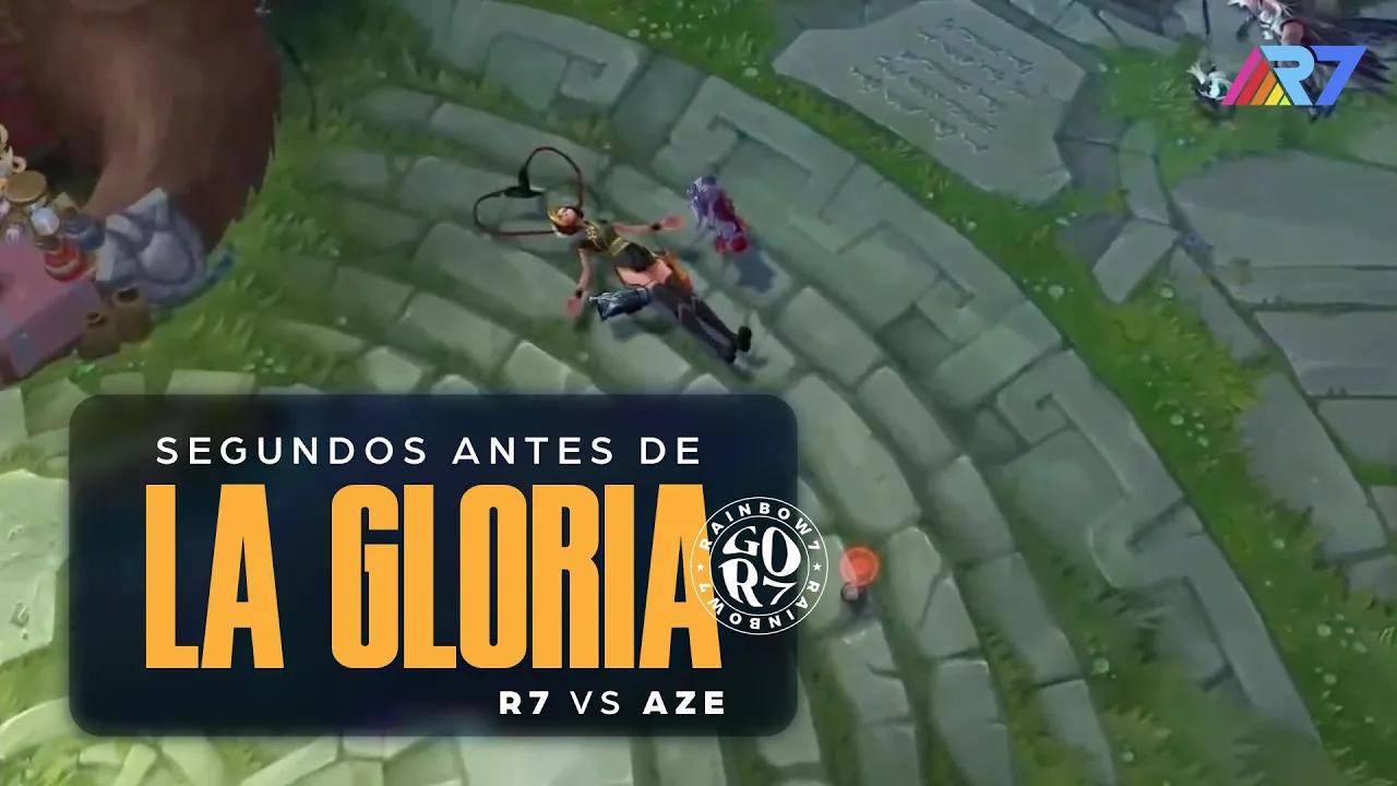 R7 vs AZE | MINI LLA Voice Comms 2022 | League of Legends thumbnail