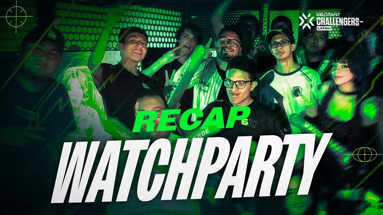 ASI SE VIVIÓ NUESTRA WATCH PARTY DE VALORT / #vcllatam thumbnail