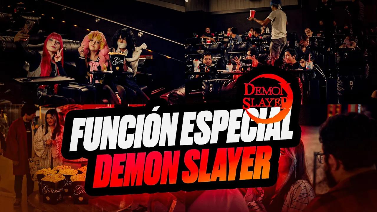 VIVIMOS EL ESTRENO DE DEMON SLAYER! - FUNCIÓN ESPECIAL DE KIMETSU NO YAIBA - SIX KARMA thumbnail