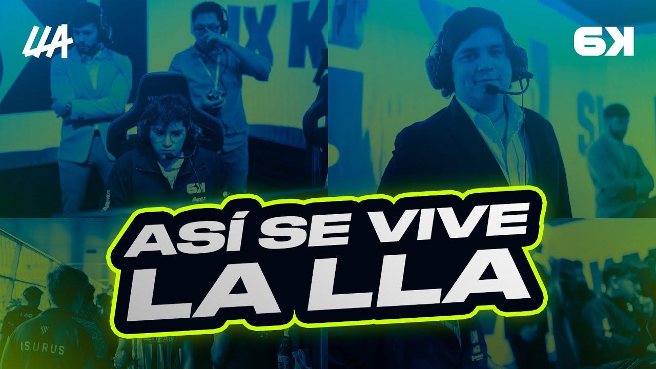 ASÍ SE VIVE LA #LLA - EL COLOR DE LA LLA EP 3 - SEMANA 3 DE LA LIGA LATINOAMERICANA DE LOL thumbnail