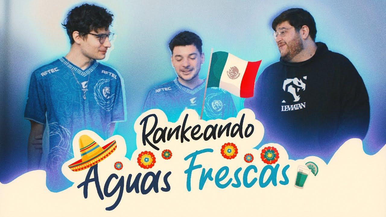 NUESTROS JUGADORES PRUEBAN AGUAS FRESCAS 🇲🇽 thumbnail