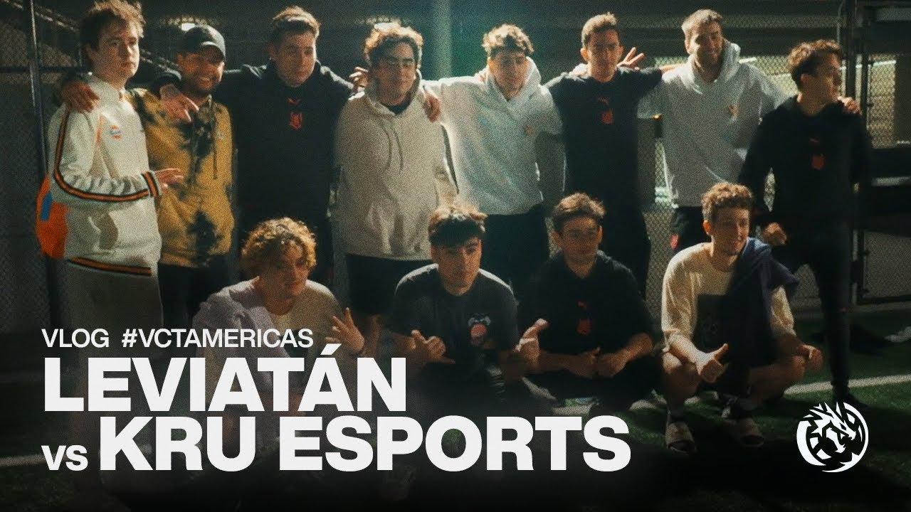 VLOG LEVIATÁN VS KRU - #VCTAmericas thumbnail