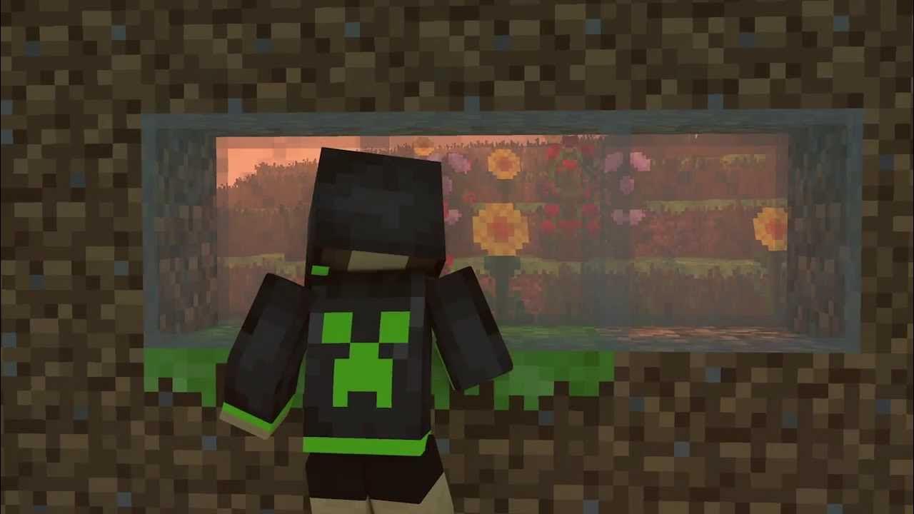 ♪Mining Every Day♪ A Minecraft Parody Of "Beautiful" (Animation) thumbnail