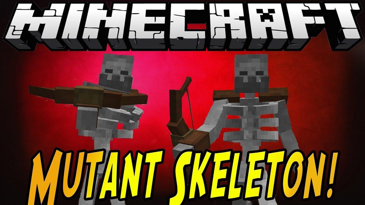 Minecraft Mod Spotlight: MUTANT SKELETON 1v1 ME BRO! thumbnail