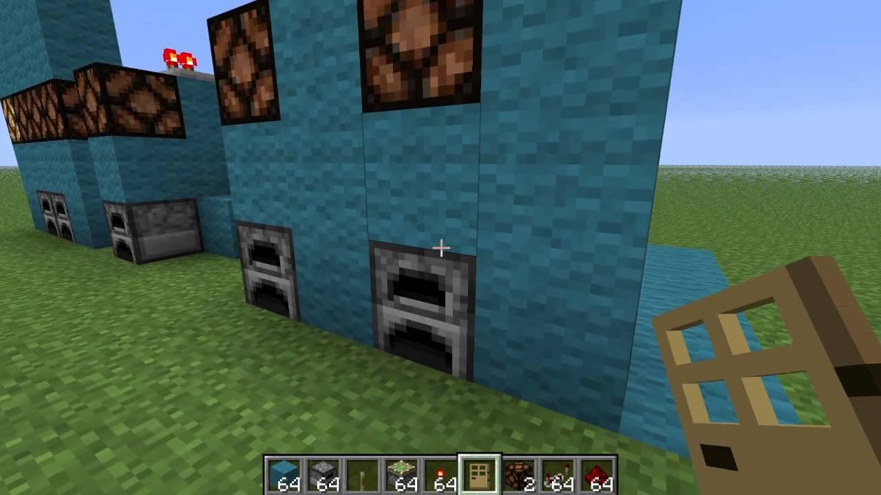 Minecraft Tutorial - BUD Switches Tutorial With Furnace on/off Display thumbnail