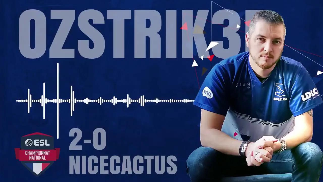 Interview de Ozstriker - ESL 2020 VS NiceCactus thumbnail