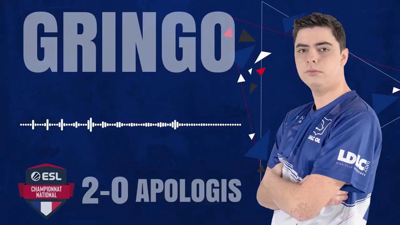 Interview de Gringo - ECN 2020 LDLC OL VS Apologis thumbnail