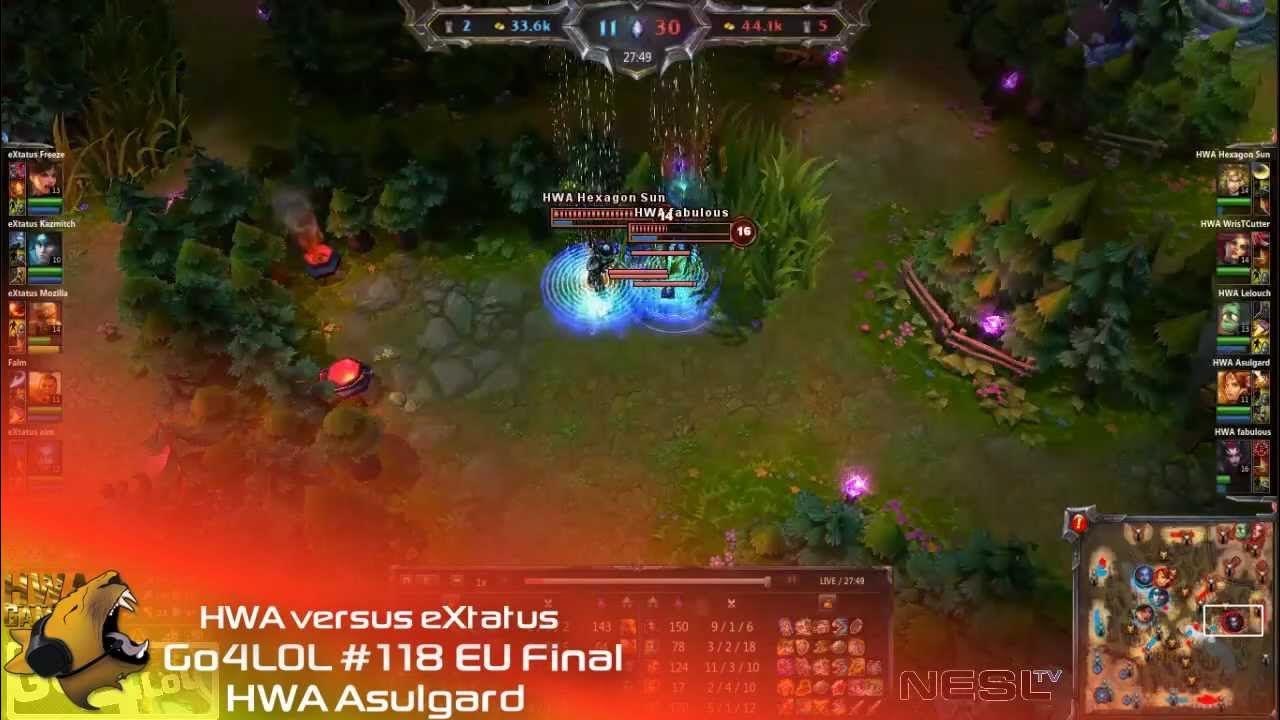 HWA Asulgard in the middle of 5 - Go4LOL #118 EU Final thumbnail