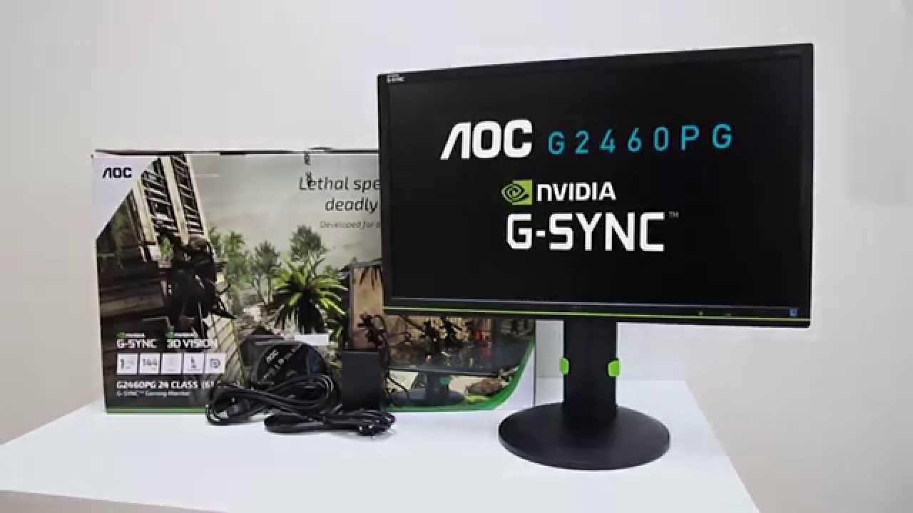 UNBOXING : AOC G2460PG GSYNC thumbnail