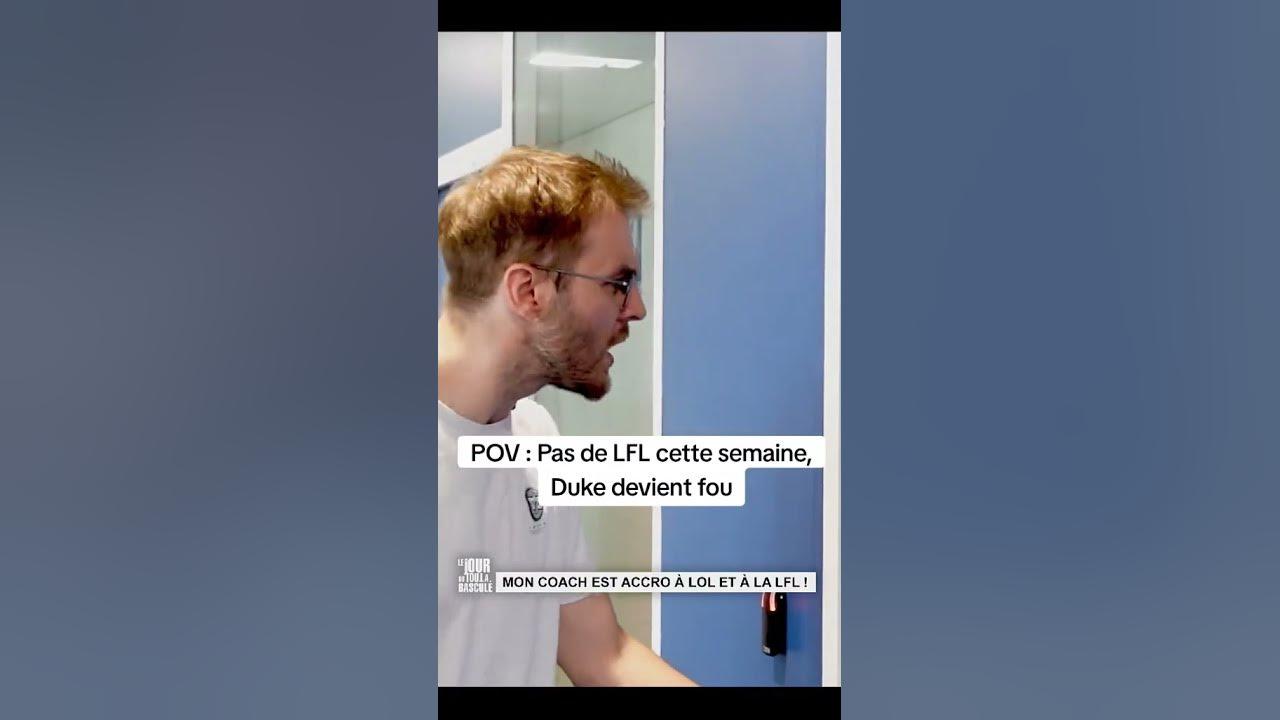 Pas de #lfl cette semaine, Duke a pété les plombs... #esport #lol #leagueoflegends thumbnail