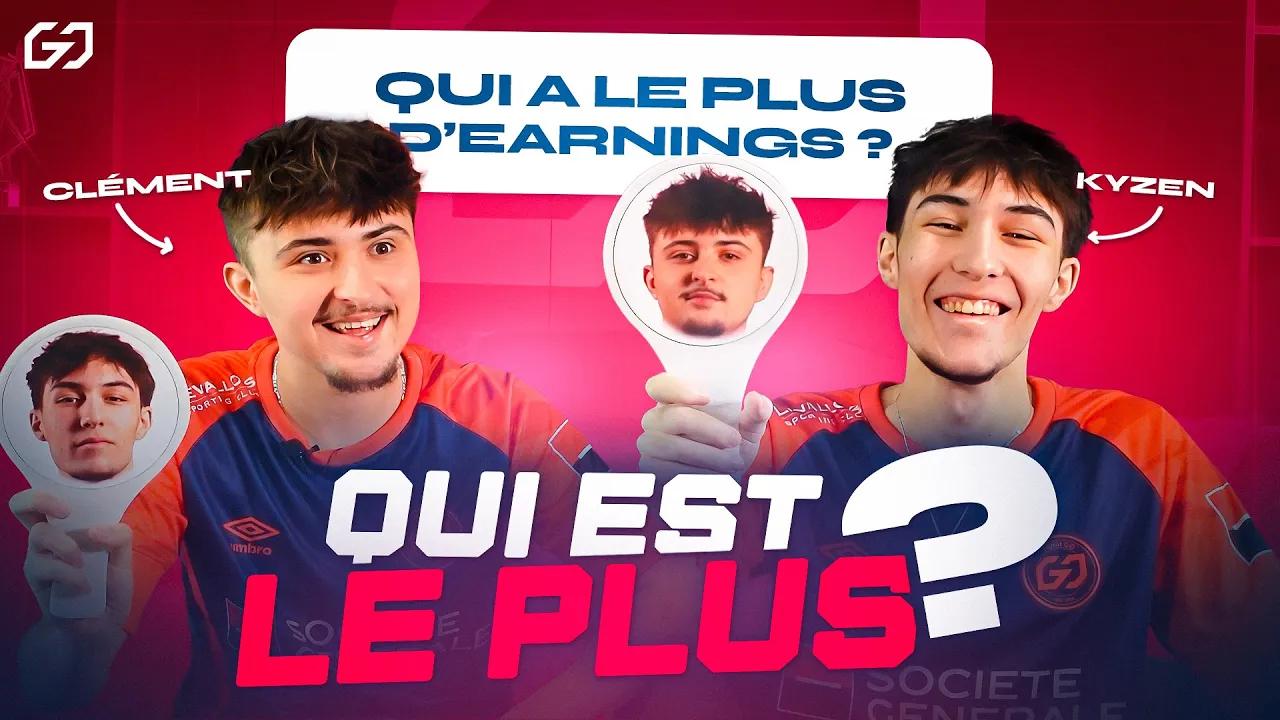 QUI EST LE PLUS ? avec Clement et Kyzen ! Fortnite 2024 thumbnail