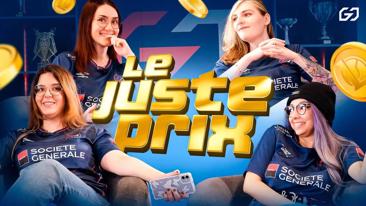 LE JUSTE PRIX ! avec Cosmic, Sanah, Kyanna et Lilyane | GO Aurora thumbnail