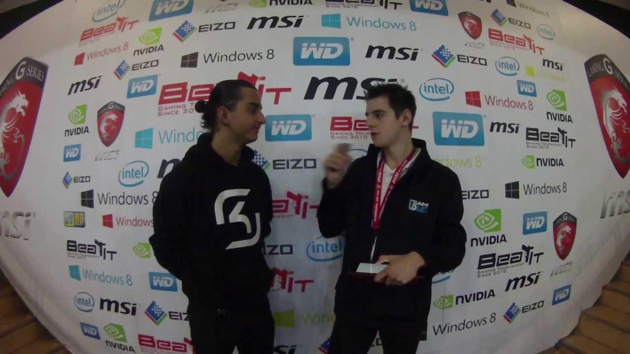 MSI Beat it! 2013 Grand Finals - Interview SK Gaming thumbnail