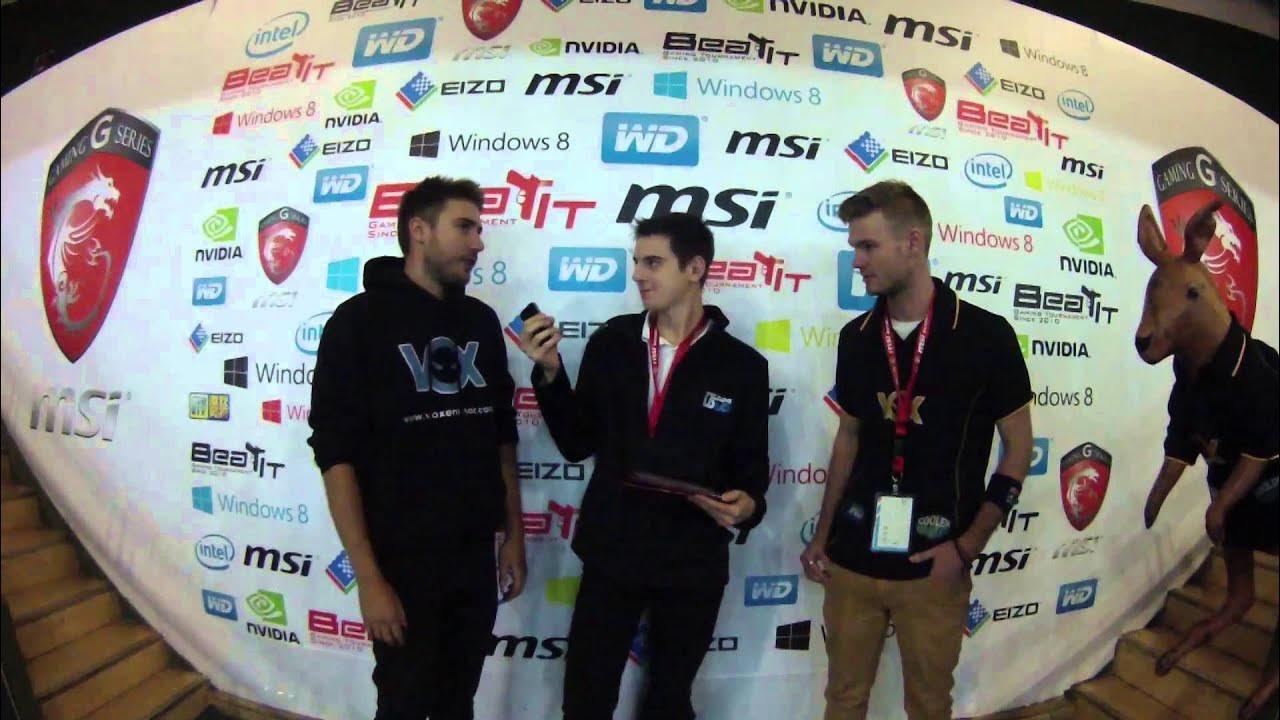 MSI Beat it! 2013 Grand Finals - Interview VOX EMINOR thumbnail