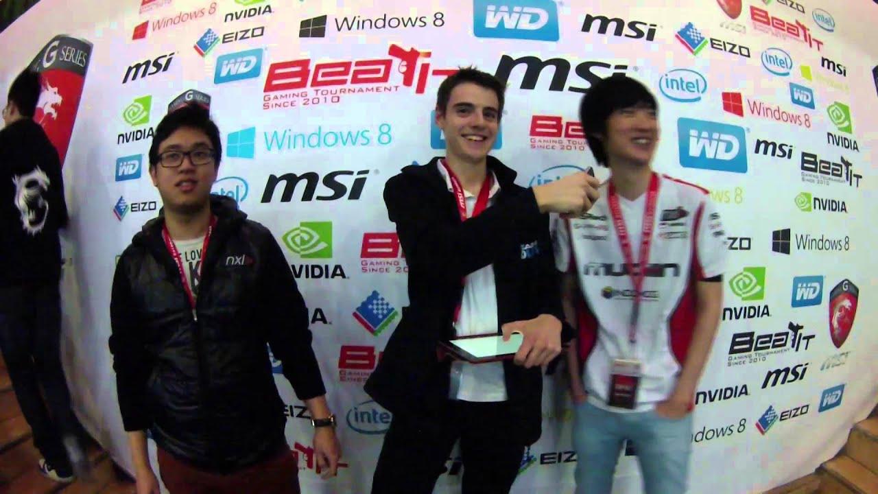 MSI Beat it! 2013 Grand Finals - Interview Team nxl thumbnail