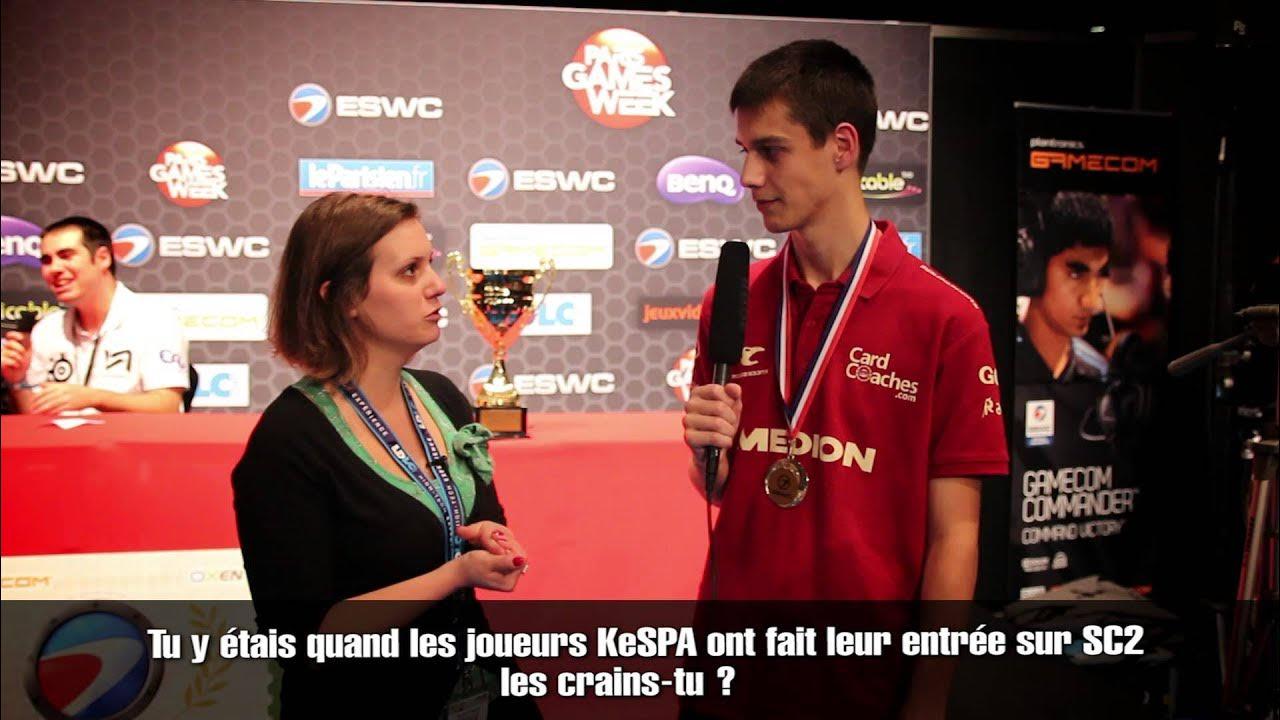 Paris Games Week 2012: Interview MaNa (ESWC 2012) thumbnail