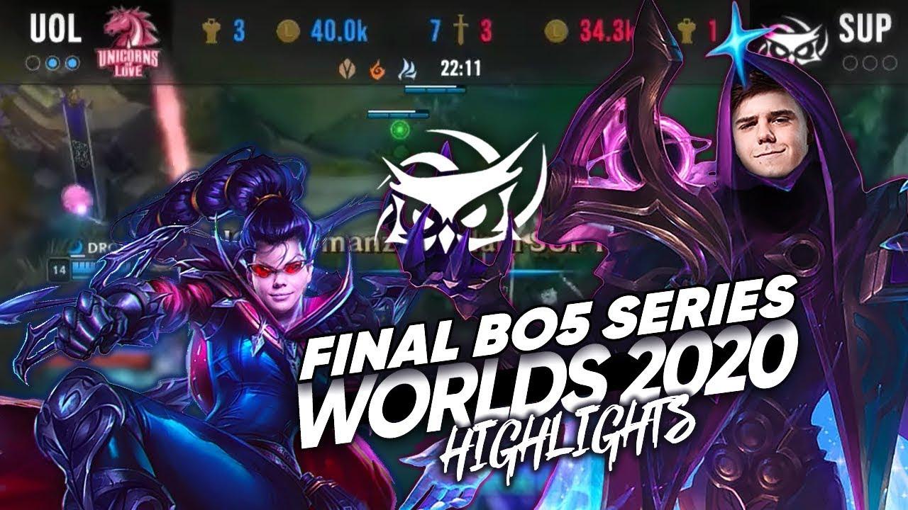 FINAL BATTLE | SUP - UOL Highlights at Worlds | Bo5 | League of Legends thumbnail