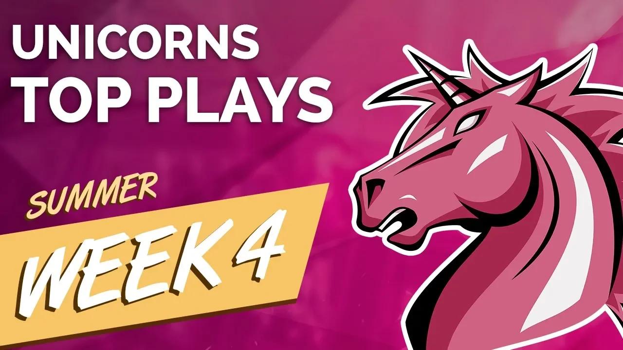 Unicorns Top Plays | LCS Week 4 - Summer Split | Season 8 thumbnail