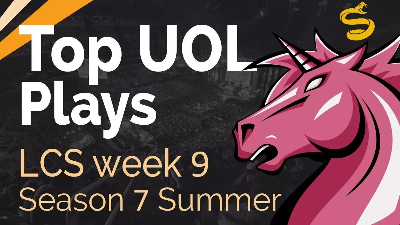 Top UOL Plays | LCS Week 9 UOL vs SPY - Summer Split | Season 7 thumbnail