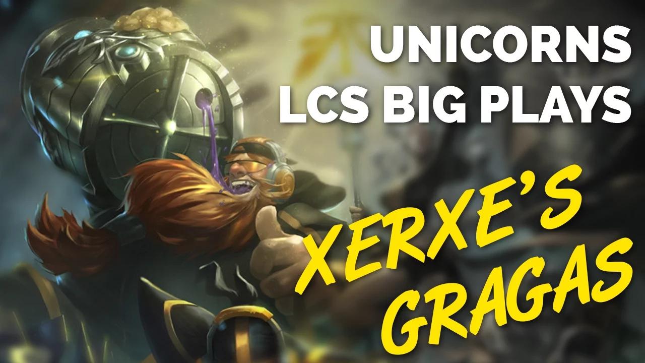 Unicorns LCS Big Plays | Xerxe's Gragas | UOL vs MSF thumbnail