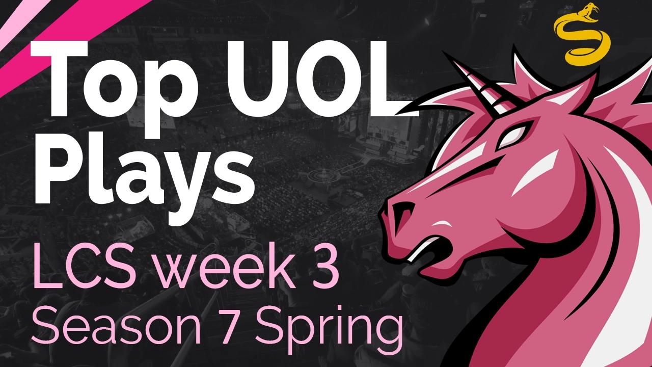 Top UOL Plays | LCS Week 3 UOL vs SPY - Spring Split | Season 7 thumbnail