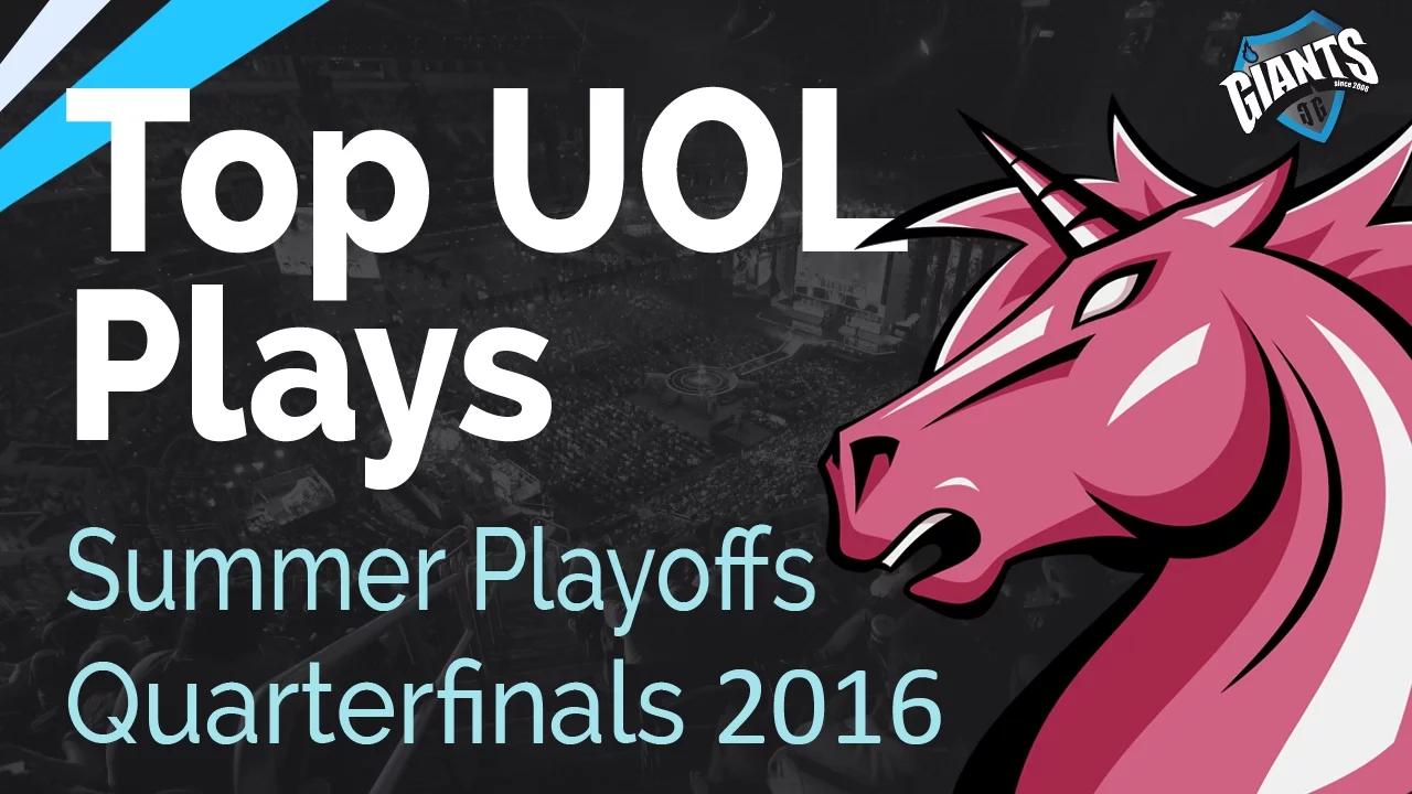 Top UOL Plays | LCS Playoffs Quarterfinals - Season 6 | Summer Split thumbnail