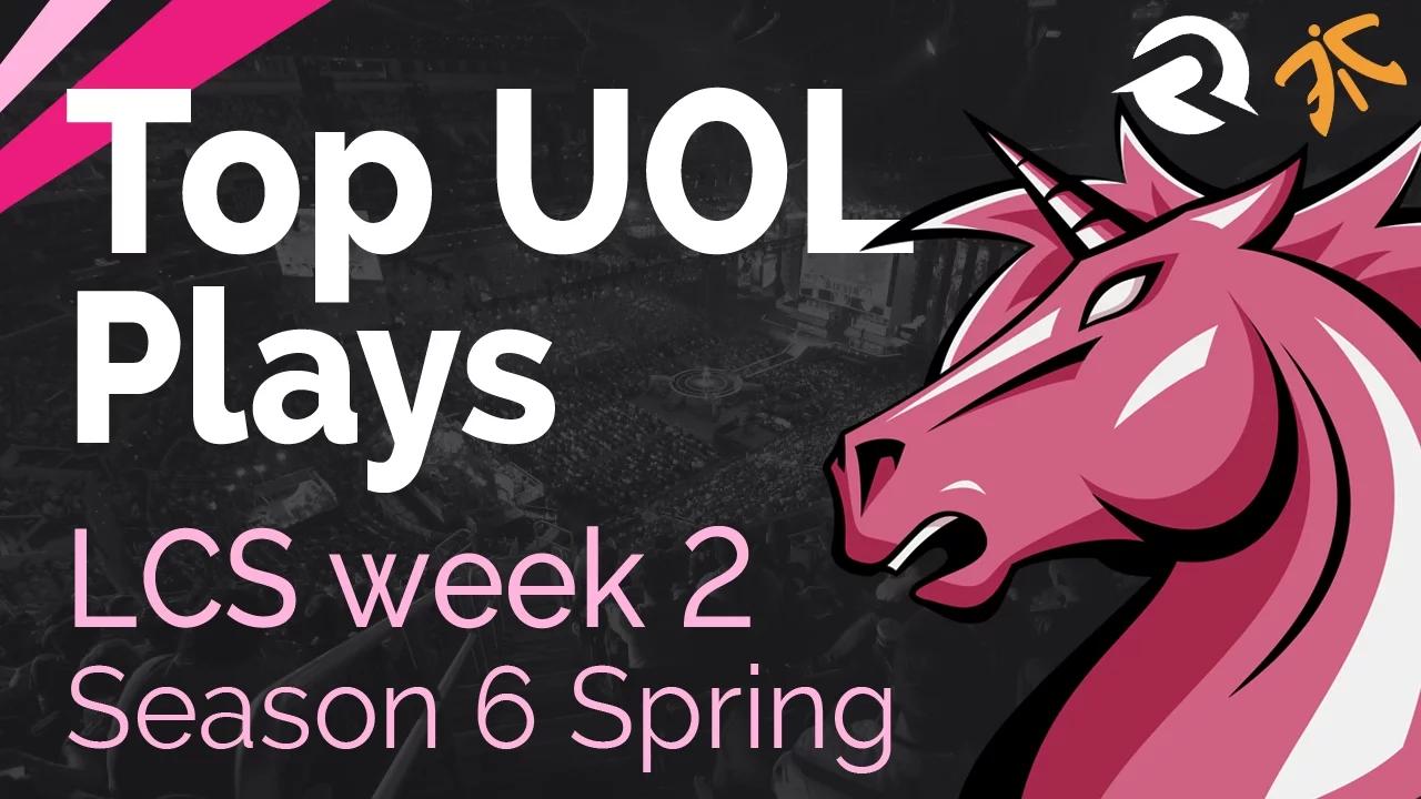 Top UOL Plays | LCS Week 2 - Season 6 | Spring Split thumbnail