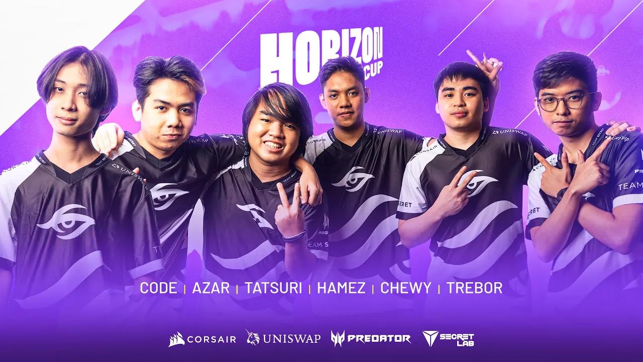 LABAN PINAS! 👊 Team Secret ready for Horizon Cup 2021! thumbnail