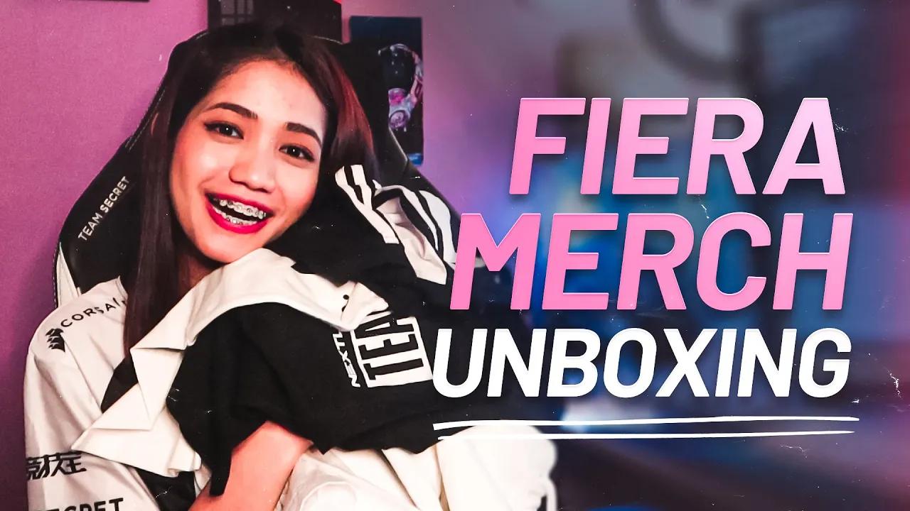 Team Secret Merch Unboxing 👕 Feat. Fiera thumbnail