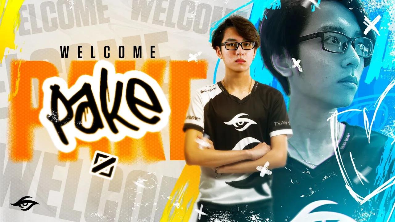 WELCOME Huỳnh "Pake" Thanh Hoàng | Team Secret League of Legends thumbnail