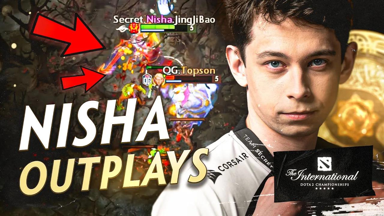 Nisha with the 200IQ OUTPLAYS 😎 | Dota 2 TI10 Highlights thumbnail