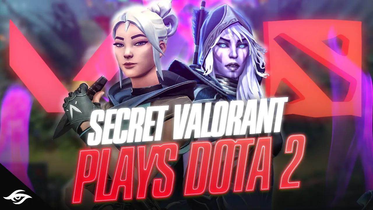 Is this our New Dota Roster?! 👀 | Secret Valorant Highlights thumbnail