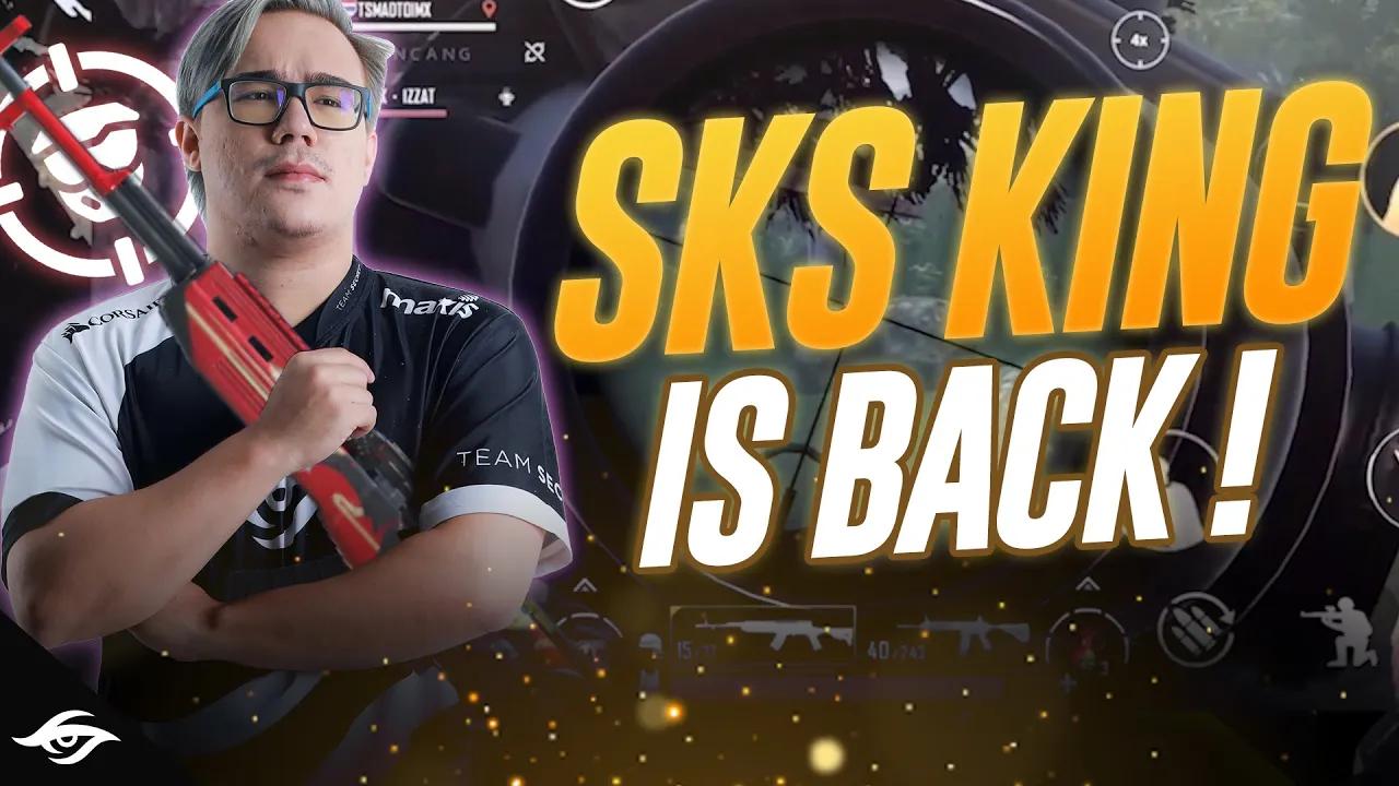 WHEN MADTOI USES SKS IN SANHOK! 👊 PUBG Mobile thumbnail