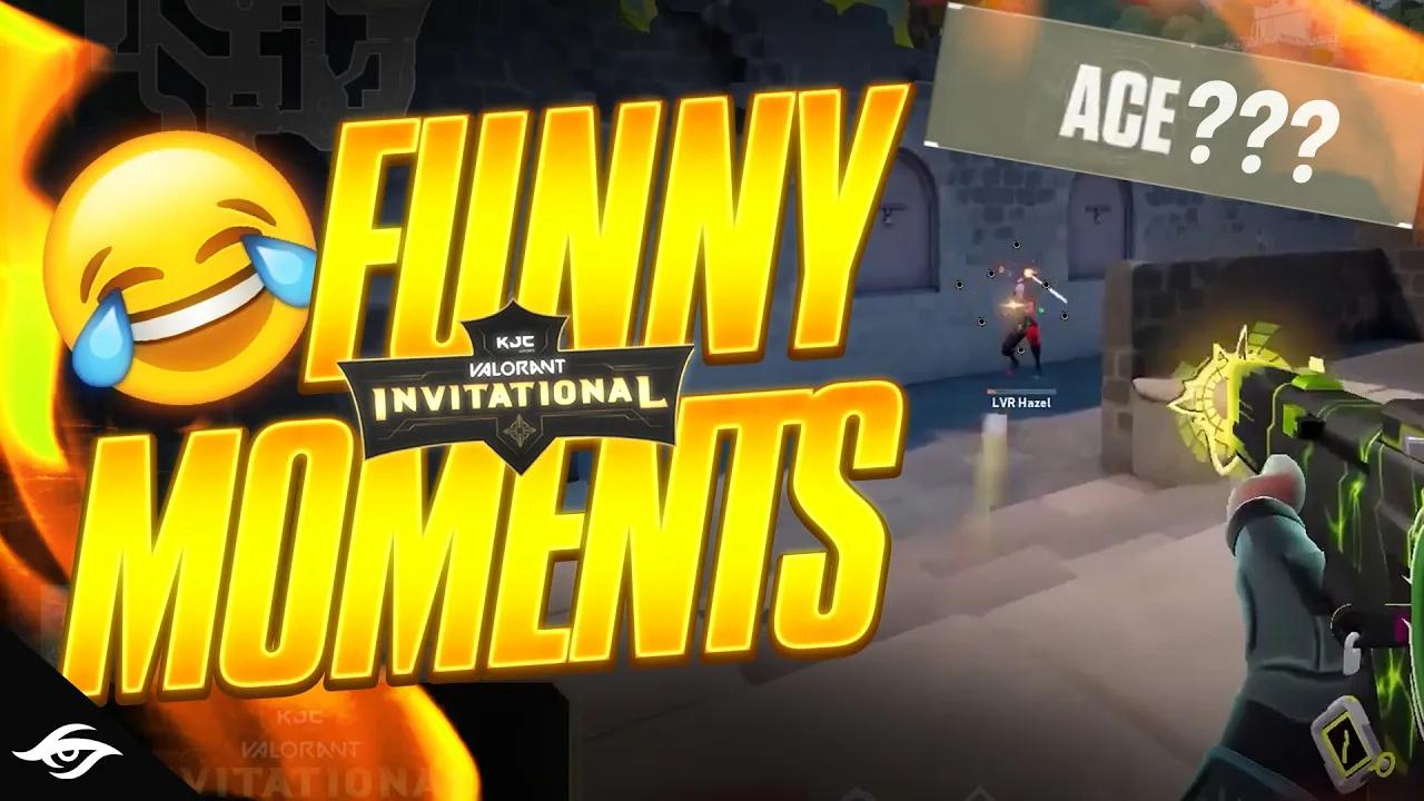 Secret VALORANT Fun Fails & Best Plays! KJC eSports Invitational Highlights thumbnail