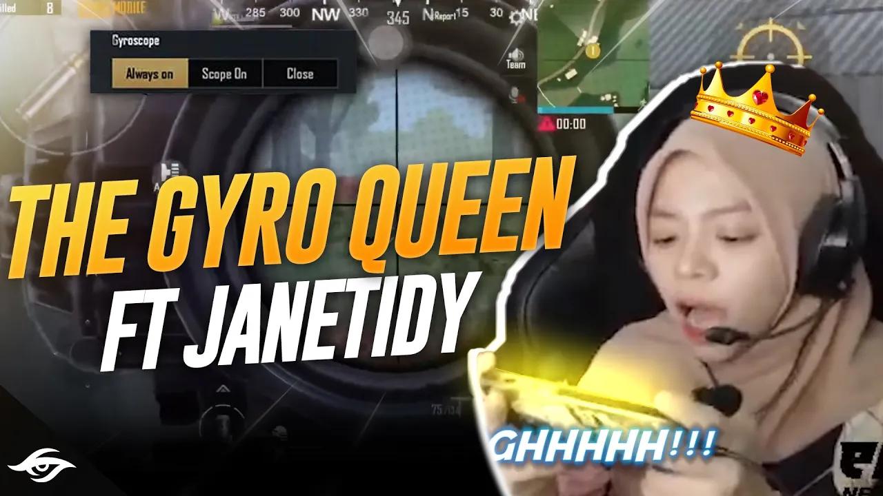 IS JANETIDY THE NEW GYRO QUEEN?! 😳 | PUBG Mobile thumbnail