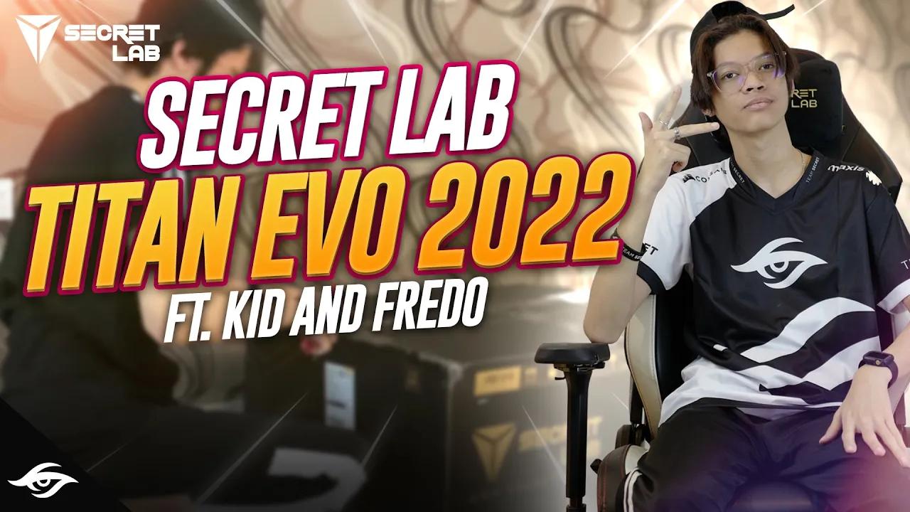 Fredo & Kid Secretlab TITAN Evo 2022 UNBOXING 😎 thumbnail