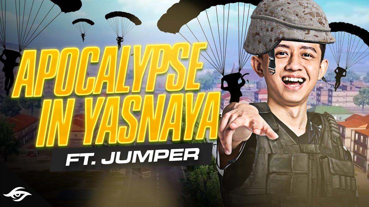 TAK RILEK! WHOLE SERVER LANDS ON YASNAYA TO HUNT JUMPER! | PUBG Mobile thumbnail