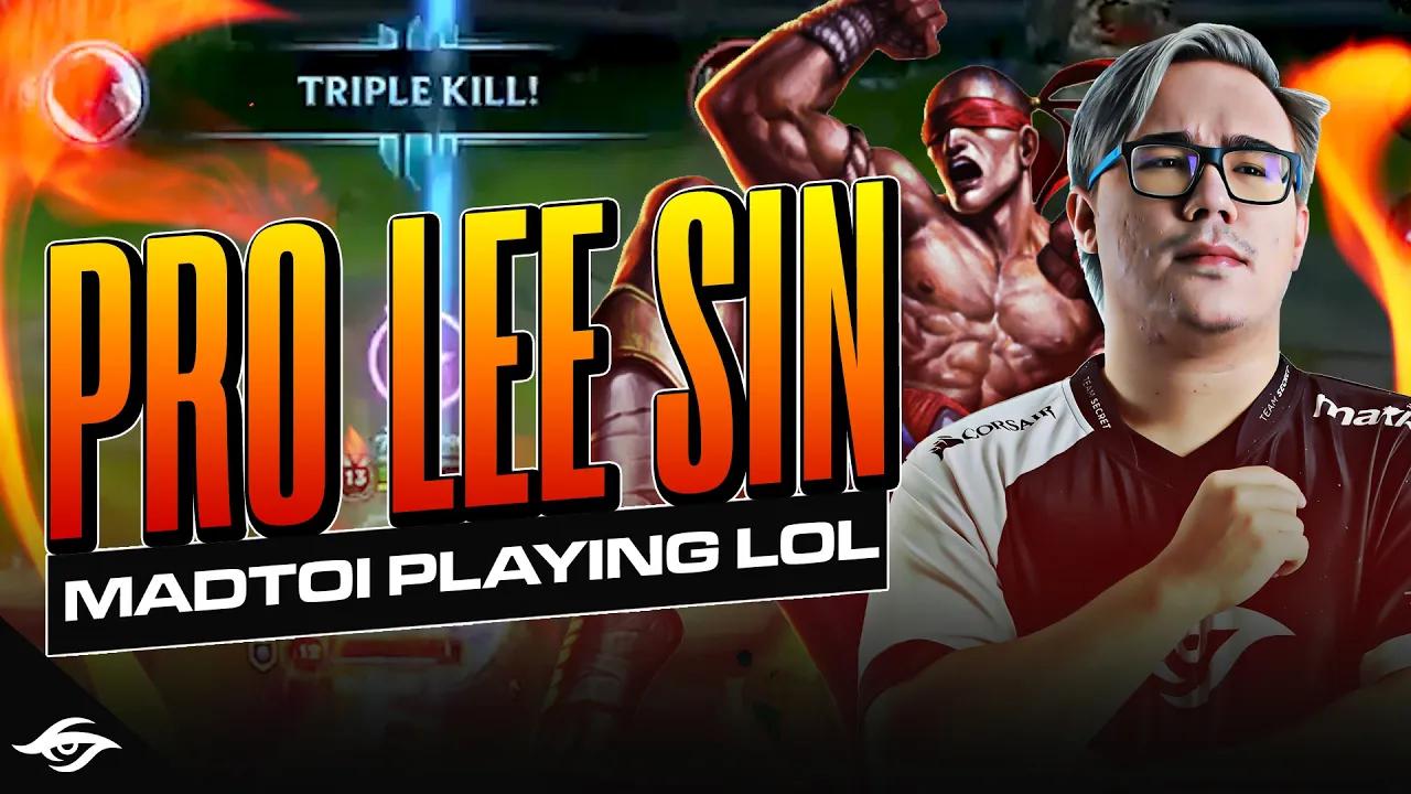 MADTOI CARRYING from THE JUNGLE ft. SECRET Azar | Lee Sin Montage thumbnail