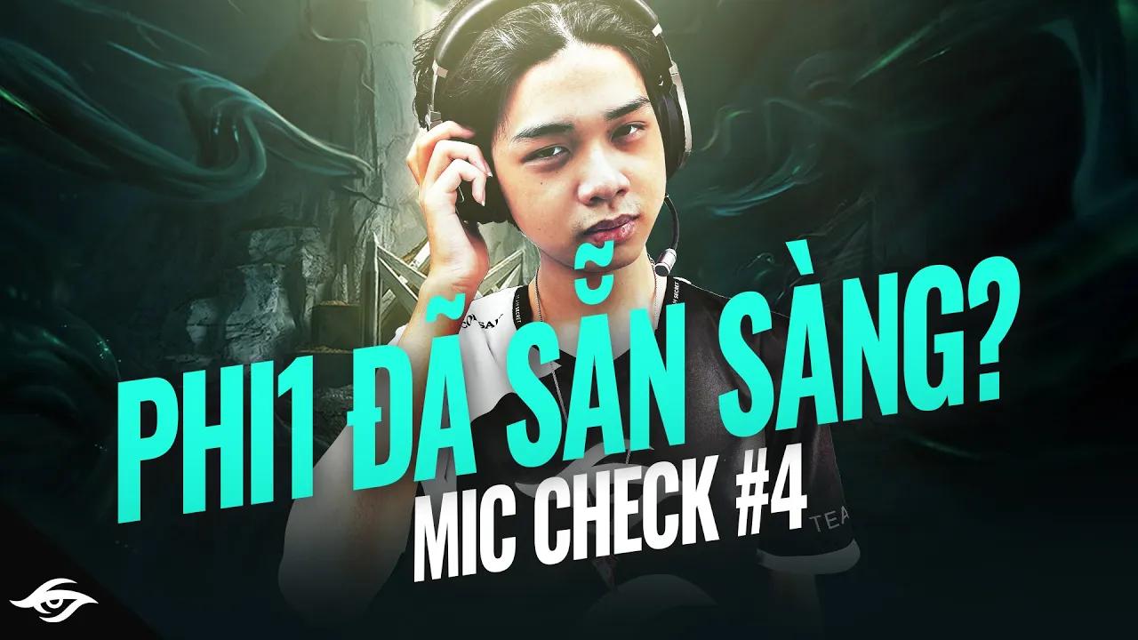 TEAM SECRET MIC CHECK & POV CHUNG KẾT 2v2 #4 vs LX - "PHI1 ĐÃ SẴN SÀNG?" thumbnail