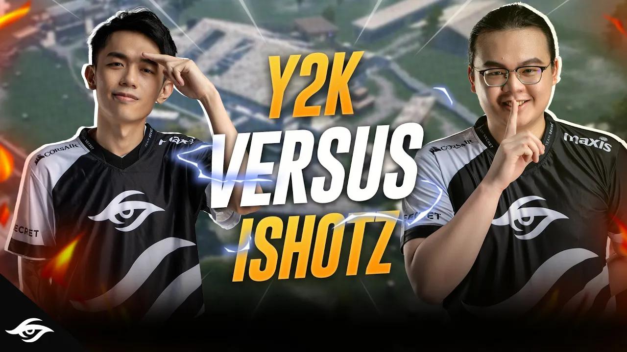 HOW ISHOTZ WARMS UP FOR THE HUYA CUP Feat. Y2K | PUBG Mobile thumbnail