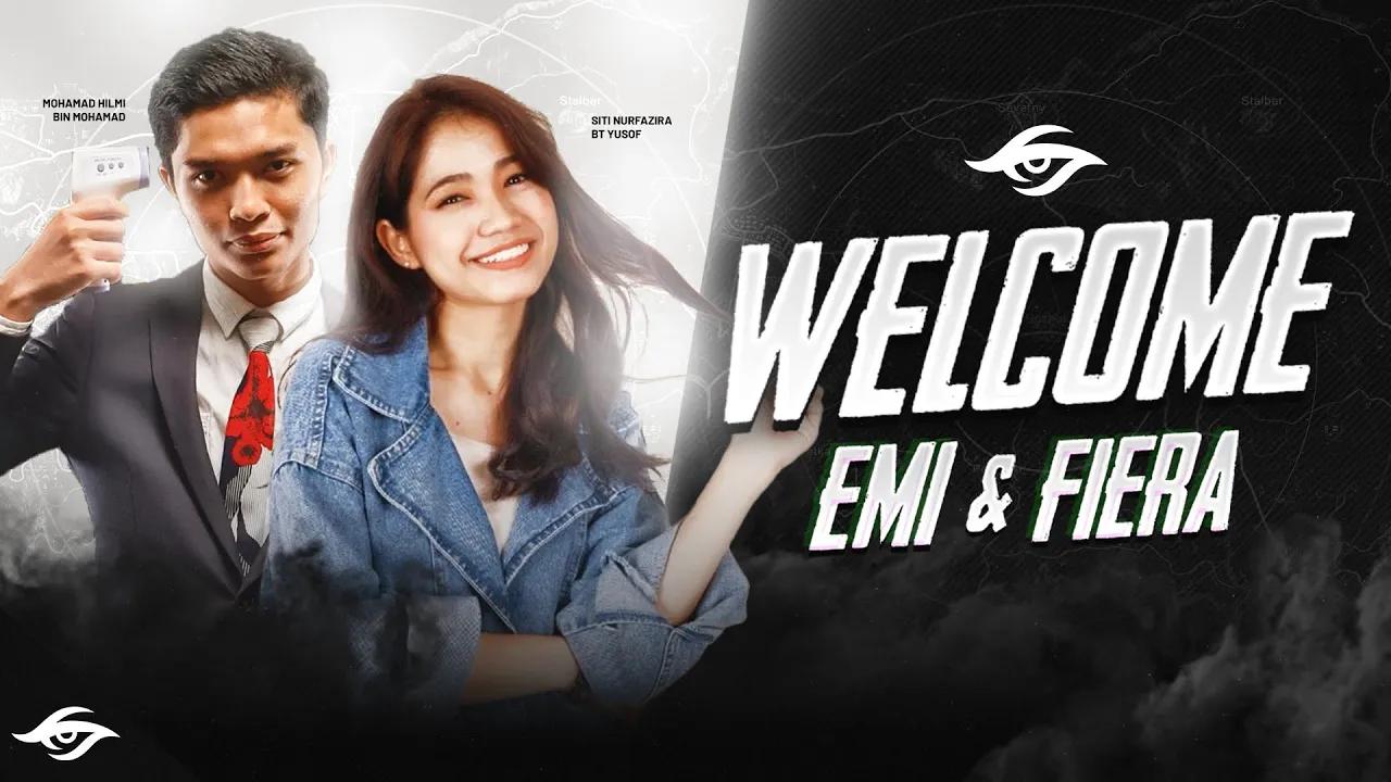 Introducing Team Secret PUBG Mobile Ambassadors Emi Mohamad & Fiera Fendi 🥳 thumbnail